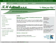 Tablet Screenshot of kmkonsult.cz
